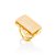 Anel Gaia 533 Ouro Amazonita Nude - Imagem 1