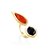 Anel Fogo 539 Ouro Sodalita - Imagem 1