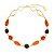 Colar Fogo 462 Ouro Color - Imagem 1