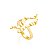 Anel Rio 541 Ouro - Imagem 1