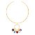Pingente Éter 463 Ouro Color - Imagem 2
