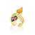 Anel Carlyle 550 Ouro Feldspato Amarelo - Imagem 1
