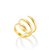 Anel Twist 567 Ouro - Imagem 1