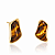 Brinco Plex 1169 Ouro com Olho de Tigre - Imagem 1