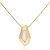 Pingente Colmeia 519 com Quartzo Milky - Imagem 1