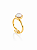 Anel Bubble Moon 527 Ouro Madreperola - Imagem 1