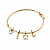 Pulseira Isah 352 com mini pingentes - Imagem 4