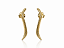 Brinco 1193 Serpente Ouro - Imagem 1