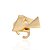 Anel Neoconcreto 390 Ouro - Imagem 1