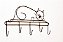 Suporte para tesouras Gatinho - Imagem 4