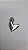 Cursor nº 5 Coração 01 Níquel - Imagem 1