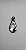 Cursor nº 5 Gota Grande Níquel - Imagem 1