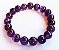 Pulseira de Transmutação Chaline Grazik - Pedra Natural Ametista 8mm - Imagem 2