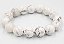 Pulseira da Paz Chaline Grazik - Pedra Natural Howlita 8mm - Imagem 1