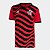 Camisa Flamengo III 22/23 s/nº Torcedor Adidas Masculina - Vermelho+Preto - Imagem 1