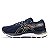 Tênis ASICS GEL-Hypersonic 5 - Feminino - Azul/Dourado - Imagem 2
