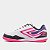 Tenis Futsal Umbro Pró 5 Bump Club Unissex -Branco/Pink - Imagem 2