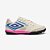 Chuteira Society Umbro Pro 5 Bump Club Bege/Az/Pink - Imagem 1