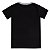 Camiseta infantil botões preto - Imagem 3