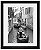 Quadro c/ paspatur 4 cm  Moldura preta lisa (A4) vidro anti reflexo - Imagem 1