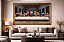 Quadro com moldura e imagem santa - Imagem 2