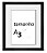 Quadro com paspatur de 4cm tamanho A3 (vidro anti-reflexo ) - Imagem 1