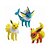 Pokemon Figuras de Ação Jolteon + Vaporeon + Flareon - Sunny - Imagem 1