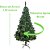 Árvore de Natal 1,80 m 700 Tips Pés em Metal - Imagem 2