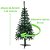 Árvore de Natal 1,2 m 200 Tips Pé de Plástico - Imagem 2