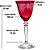 Taça Vinho Branco 190 ml Âncona Vermelha Cristal Rona - Imagem 3