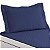 Porta Travesseiro 100% Algodão Azul Marinho Taurus Kacyumara - Imagem 3