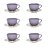kit Xícara Chá Café com Leite e Prato Sobremesa Lilac Oxford - Imagem 3