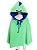 Poncho Infantil com Capuz Dinossauro Unissex Maria Xuxu - Imagem 1