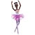 Boneca Barbie Bailarina Luzes Brilhantes Negra Mattel - Imagem 1