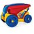 Blocos de Montar com Carrinho  Brinquedo Pull Car Homeplay - Imagem 1