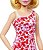 Barbie Fashionista Loira com Vestido Floral 205 Mattel - Imagem 3