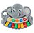 Teclado Musical Infantil Elefante  BBR - Imagem 2