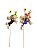 Kit 05 Pick Espantalho Festa Junina São João 30 cm - Imagem 3