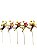 Kit 05 Pick Espantalho Festa Junina São João 30 cm - Imagem 1
