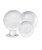 Aparelho de Jantar 20 Peças Coup Blanc Porcelana Oxford - Imagem 1