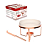 Rechaud Queijo 4 Pc 15 Cm Rose Gold Hauskraft - Imagem 1