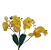 Orquídea Phalaenopsis Galho com 05 hastes 35 cm - Imagem 3