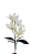 Magnólia Galho com 04 Flores Silicone 35 cm - Imagem 6