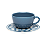 Kit 02 Xícara Chá / Café C/ Leite 200 Ml Daisy Oxford - Imagem 2