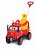 Carro de Passeio 2 em 1 Infantil MK Truck Bombeiro Calesita - Imagem 1