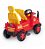 Carro de Passeio 2 em 1 Infantil MK Truck Bombeiro Calesita - Imagem 4