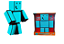 Boneco Problems Gamer Skin 25 cm Azul Algazarra - Imagem 2