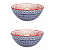 Kit Tigela Bowl Mexican 600 Ml Cerâmica Oxford  02 Unidades - Imagem 1