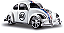 Carrinho Roda Livre Hobby Fusca Fusquinha Retrô - Imagem 3