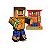 Boneco Problems Gamer Skin 25 cm Brucutu Algazarra - Imagem 1